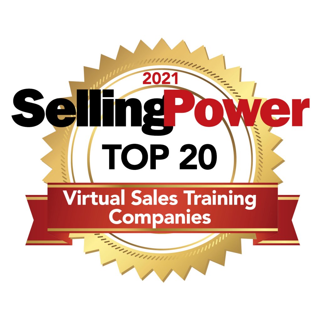 2021 Top 20 Virtual Sales Training Logo 1024x1024